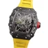 transparent dial of the Richard Mille Nadal Replica