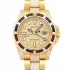 yellow gold and stick dot diamond dial of the Rolex GMT Master Diamonds Replica