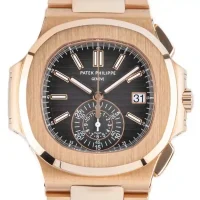 brown and stick of the Patek Philippe Nautilus Brown Dial Replica