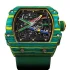 green bezel of the Richard Mille RM6702 Extra Flat Replica