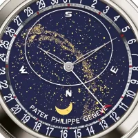 Blue and numerals dial of the Patek Philippe Celestial Grand 6102P Replica