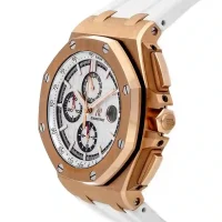 side view of the AP Royal Oak Rose Gold Replica