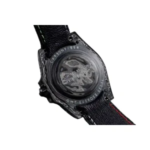 carbon case of the watch