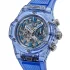 sapphire bezel of the Hublot Blue Sapphire Replica