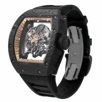 skeleton dial of the Richard Mille RM055 Bubba Watson Replica