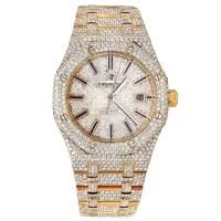 Ap Royal Oak Iced Out Gold Replica