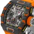 transparent dial of the Richard Mille RM 11-03 McLaren Replica