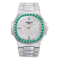 Emerald Bezel 5711 Replica