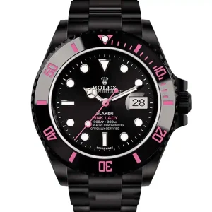 Venom Pink Bezel of the watch