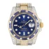 Diamond case of the Rolex Submariner Blue Dial 18038 Replica