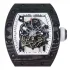 skeleton dial of the Richard Mille RM055 White Legend replica