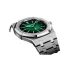 steel bezel of the AP Green Dial Jumbo Replica