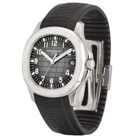 side view of the Patek Philippe Rubber Strap Replica