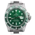 close view of the Rolex Submariner Green Replica