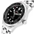 black bezel of the Omega Seamaster 300m Black Replica