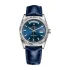 Rolex Leather Blue Replica