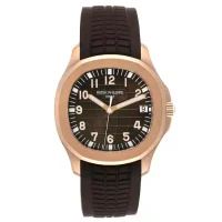 Patek Philippe Gold Brown Strap Replica