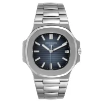 Patek Philippe Nautilus Platinum Blue Replica