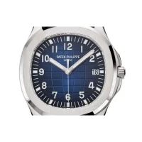 Blue and numerals dial of the Patek Philippe White Gold Replica