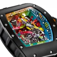 mixed color dial of the Richard Mille Kongo Replica