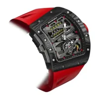 red bracelet view of the Richard Mille Tourbillon Replica