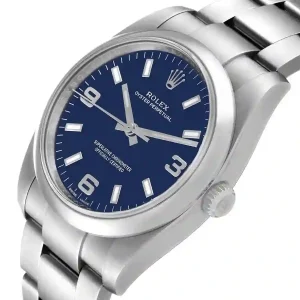 Blue Dial of the watch 