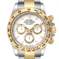 white and stick dial of the Rolex Oyster Chronograph Replica