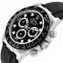 black bezel of the Rolex Daytona Oysterflex Diamond Replica