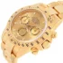 yellow gold case and bezel of the watch Rolex Daytona Gold Replica