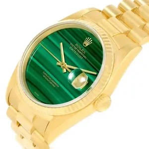 Green Dial of the watch