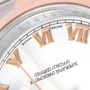 close view of the watch