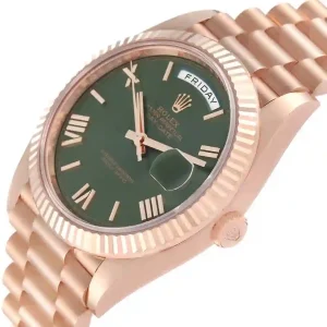 Green Dial of the watches