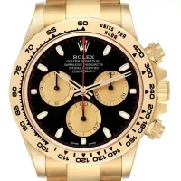 black yellow and yellow bezel of the Rolex Oyster Daytona Replica