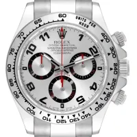 white and numerals dial of the Rolex New Daytona 116509 Replica