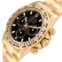 yellow gold bezel of the Rolex Daytona Yellow Gold Replica