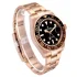 side view of the Rolex Gmt Rose Gold Replica