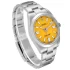 side view of the Fake Rolex Oyster Perpetual Yellow Replica