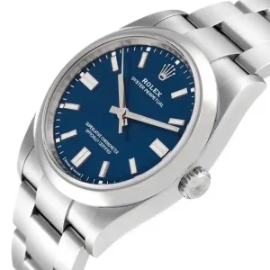 Blue Dial of the watch