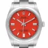 red and stick dial of the Rolex Oyster Perpetual Red Dial 126000 Replica