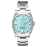 Rolex Oyster Perpetual Aqua Dial 126000 Replica