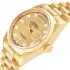 yellow gold bezel Rolex DayDate 218238 Replica