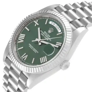 Green Dial of the watch