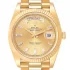 yellow gold and diomand dial of the Rolex Presidential Yellow Gold 228238-0003 Replica