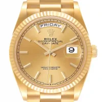 yellow gold dial of the Rolex Yellow Gold Replica