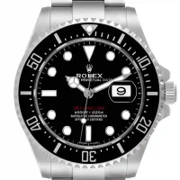 black and stick dot dial of the Rolex Sea-Dweller Black Replica