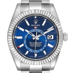 Blue Dial of the watch