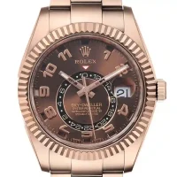 Rose Gold Sky-Dweller Replica