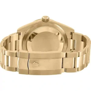 Yellow Gold Case view of the watch