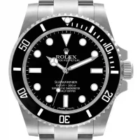 black and stick dot view of the Rolex Submariner Ceramic Replica