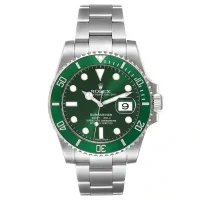 Rolex Submariner Hulk Diamond 116610LV  Diamond Green dial  replica